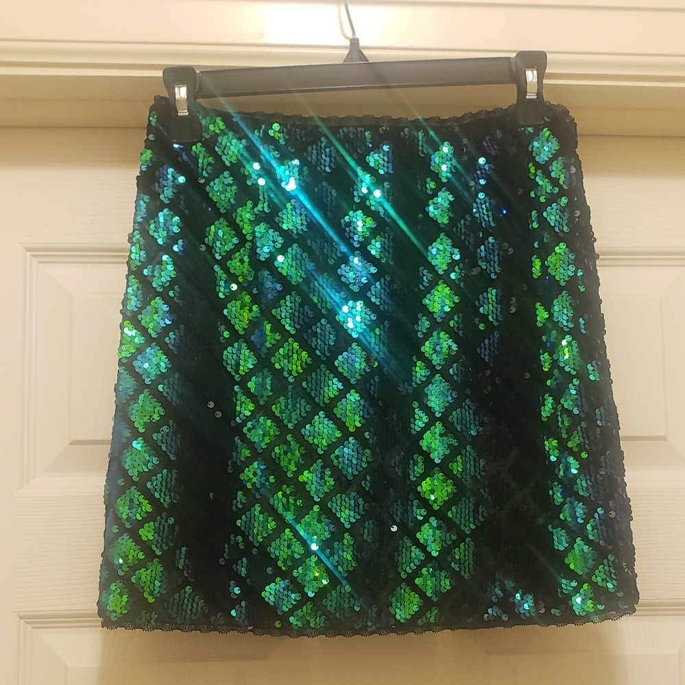 Sequin skirt